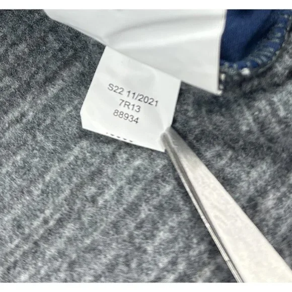 Detroit Tigers MLB Majestic 2XL XXL 1/4 Zip Pullover Jacket Shirt Heather Gray - Picture 8 of 11